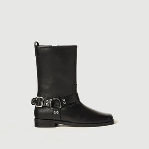 Zara kids leather boots size !